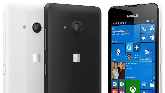 Microsoft Lumia 550 dual SIM colours