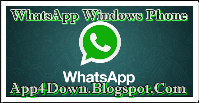 WhatsApp 2.12.60.0 For Windows Phone Full Version Download