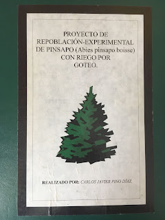 Portada del proyecto que Carlos J. Pino redactó en 1999.