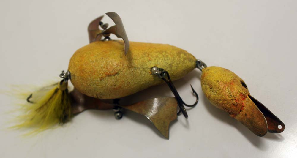 Chance's Folk Art Fishing Lure Research Blog: My first duck lure