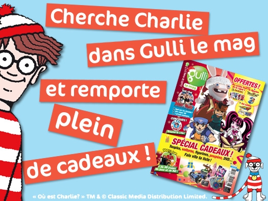 10 jeux "Où est Charlie" + 5 puzzles à gagner