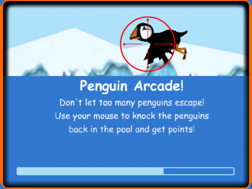 Game Bắn chim cánh cụt