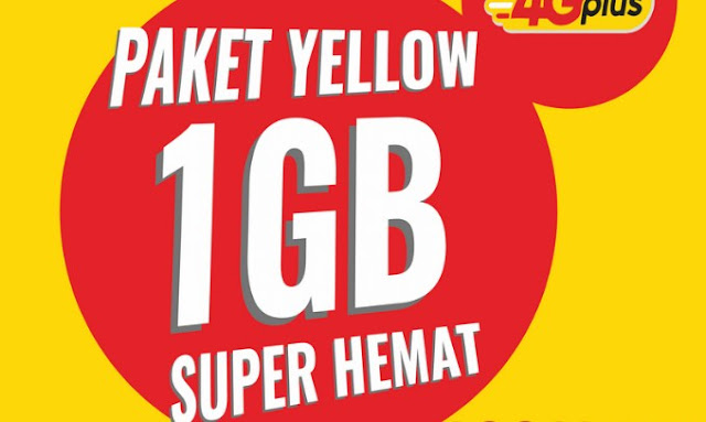 Paket Yellow Kuota 1GB 2000 Rupiah Indosat