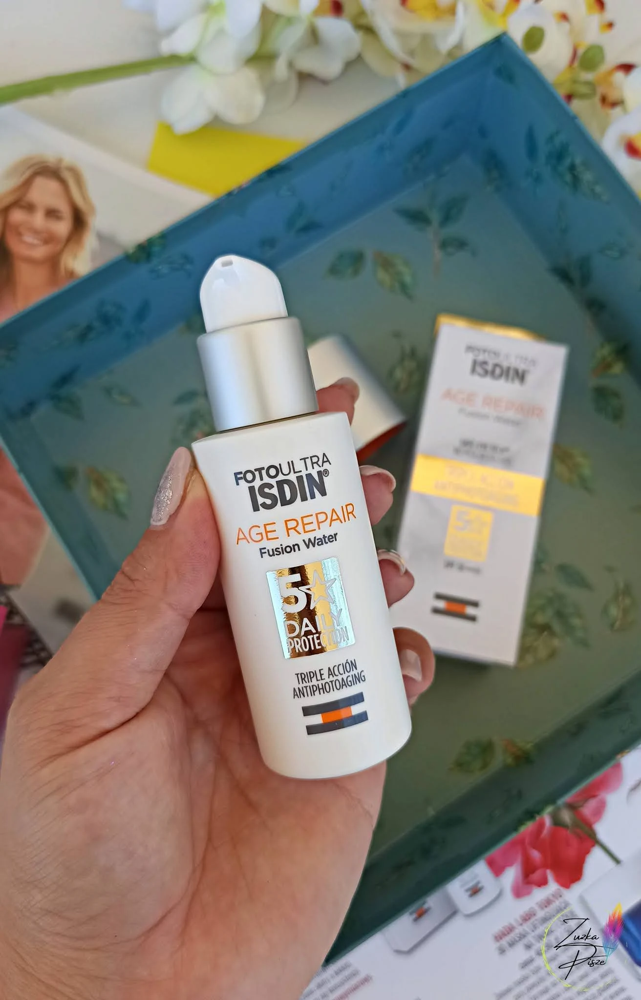 Krem do twarzy ISDIN FOTOPROTECTOR FUSION WATER AGE REPAIR SPF 50