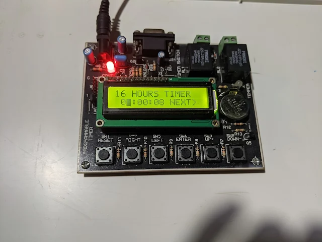 A DIY Timer/Scheduler and temperature controller using PIC16F876A