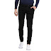 Men's Black Slim Fit Stretch Jogger Jeans