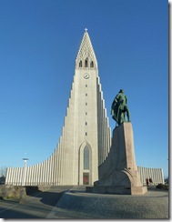 hallgrimskirke and leifur eriksson