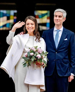 civil wedding of Princess Alexandra of Luxembourg