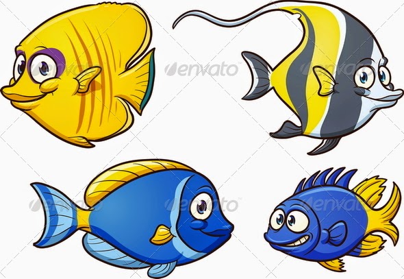 Fish Cartoon Characters