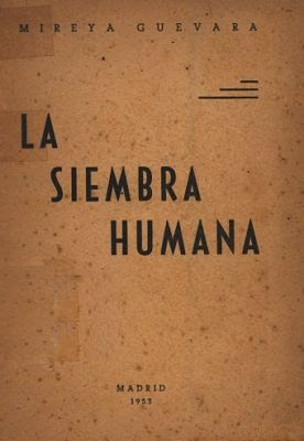 Carátula de La siembra humana (1953) de Mireya Guevara