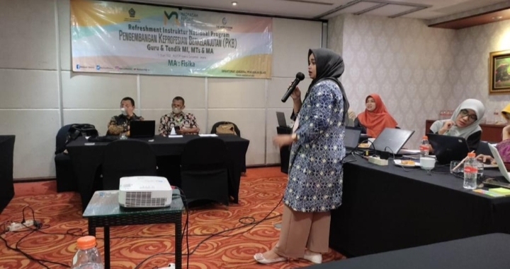 Jadi Instruktur Nasional, Sharfina Ikuti Pengembangan Keprofesian Berkelanjutan di Jakarta