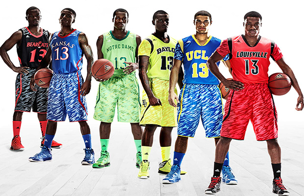 adidas lleva sus uniformes con manga a la NCAA