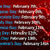 Valentine Week List 2019 Valentine Day Week Images