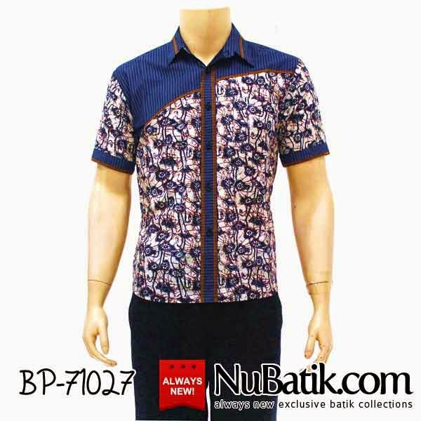 Jual Baju  Batik  Pria  Modern Kemeja Batik  Gaul  Model  