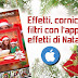 Effetti, cornici e filtri con l'app Foto effetti di Natale