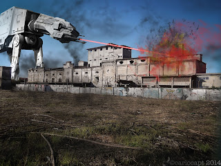 Ecco Star Wars a Bergamo! Photoshop fa miracoli portando le Guerre Stellari a Bergamo