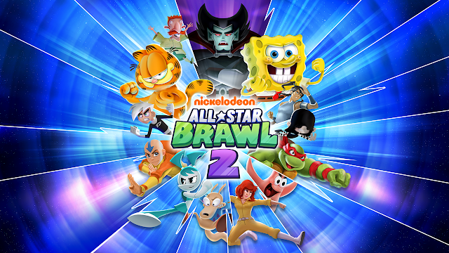 'Nickelodeon All-Star Brawl 2' key art.