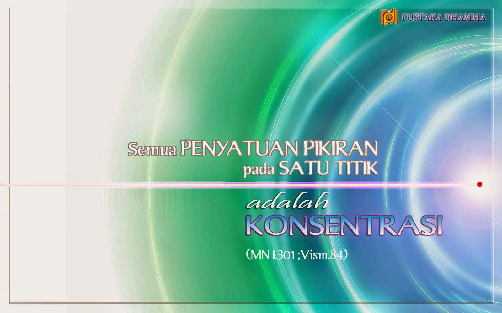 PUSTAKA DHAMMA: Sabda Sang Buddha (57) : Konsentrasi