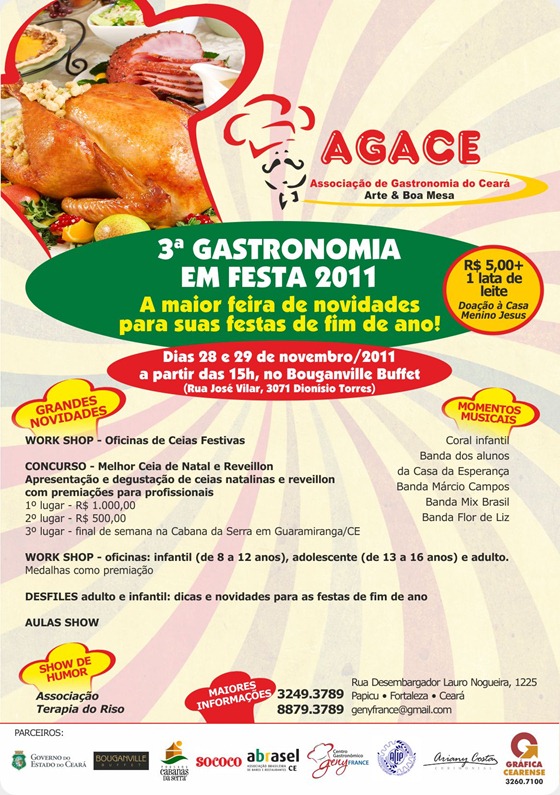 agace Gastronomia em Festa