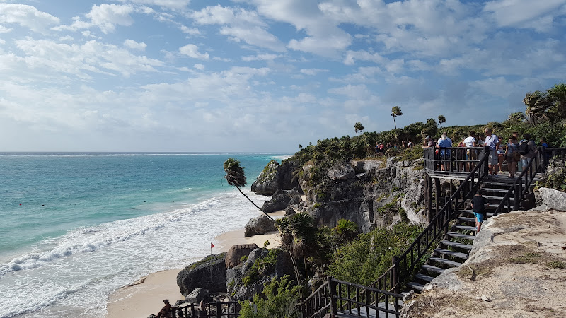 Ruines de Tulum, Cancún, Mexique, site archeologique, elisaorigami, travel, blogger, voyages, lifestyle, Riviera Maya