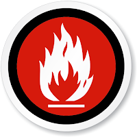 no-flammable-materials-iso-sign