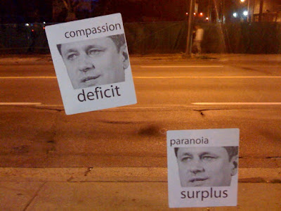 Compassion Deficit. Paranoia Surplus.