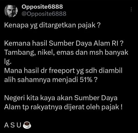 Sri Mulyani Targetkan Pendapatan Negara Rp  Opposite6888 vs Sri Mulyani