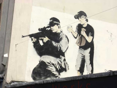 Banksy Graffiti,Banksy