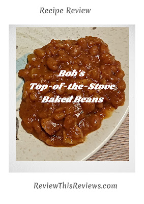 Image of a serving of baked beans on a plate