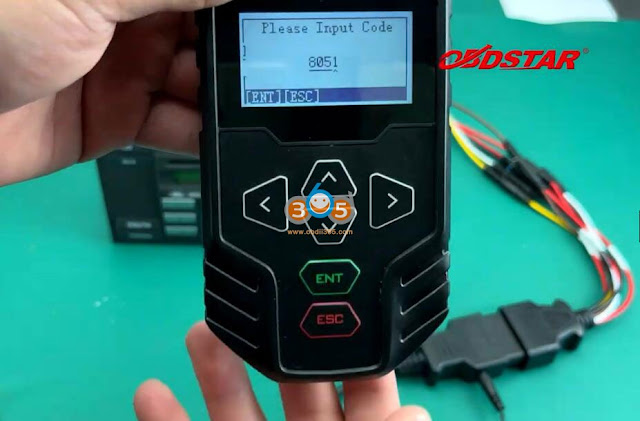 Read Ford TMS470 Radio Code by OBDSTAR MT200 18