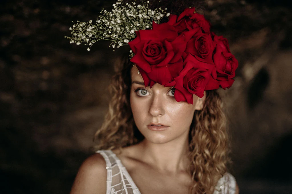 CAVES BEACH STYLED SHOOT VINTAGE WEDDINGS BOHO BRIDE