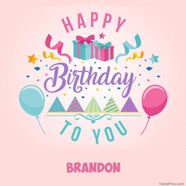 happy birthday brandon gif