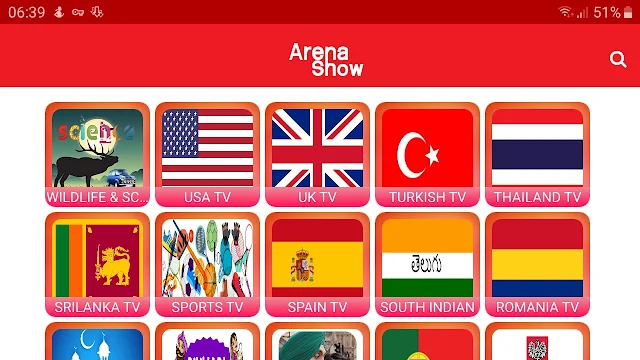 تحميل تطبيق ArenaShow v2.1_Mod لمشاهدة باقات قنوات العالم المشفرة 2020