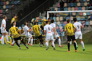 Primera ronda de la Copa del Rey entre el Barakaldo y el Zamudio