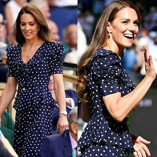 Duchess of Cambridge attends finals of Wimbledon Championships 2022