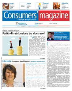 Consumers' Magazine. Il mensile dei consumatori 2019-03 - Aprile 2019 | TRUE PDF | Mensile | Consumatori
Il mensile del Movimento Consumatori ricco di notizie, approfondimenti e rubriche sul mondo del consumerismo.