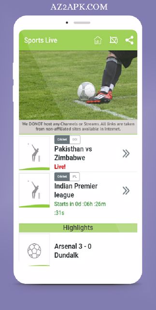 Sports Live TV - Watch Live Cricket TV Apk Az2apk  A2z Android apps and Games For Free