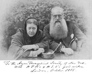 Blavatsky y Olcott, en 1888