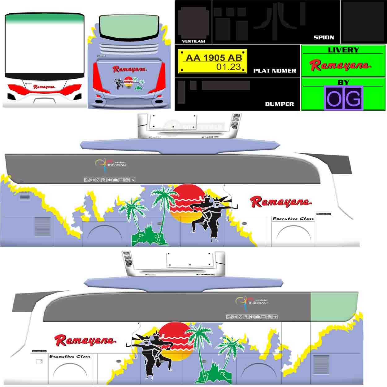livery bus simulator ramayana