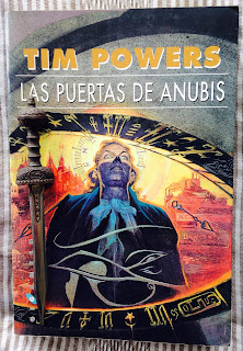 Portada del libro Las puertas de Anubis, de Tim Powers