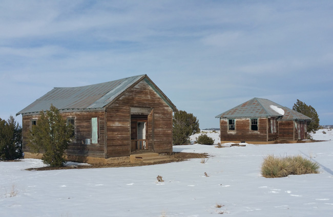 Abandoned Schoolhouse Ruins in Ludlow, Colorado Ghost Town