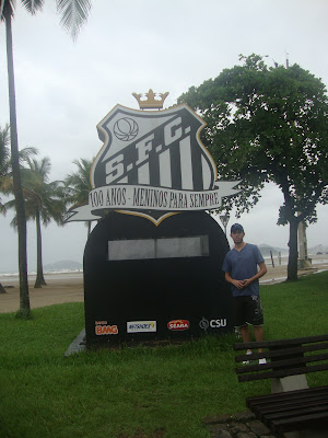 Símbolo do Santos Futebol Clube, em Santos - SP