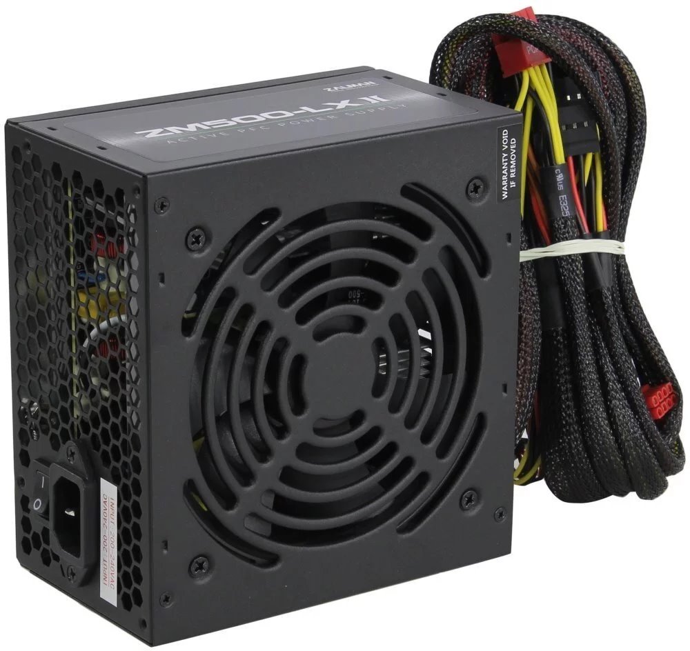 Nguồn máy tính tốt Zalman 600W ZM600-LX đẹp