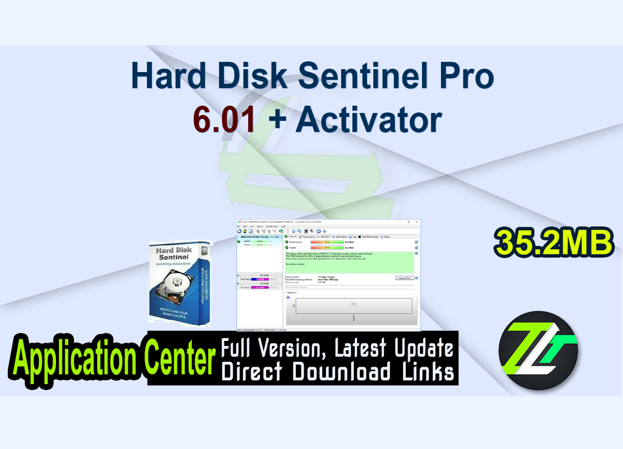 Hard Disk Sentinel Pro 6.01 + Activator