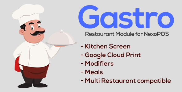 Gastro - Restaurant Extension for NexoPOS