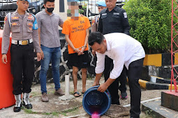 Pelaku Disikat di Hotel Tanjung Pinang, Berikutnya Petugas Blender dan Rebus BB Narkoba