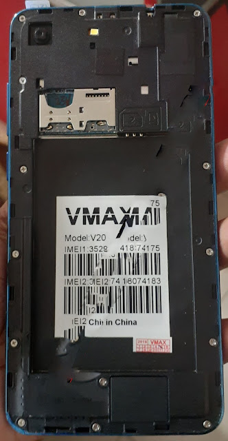 Vmax V20 Flash File Firmware 2nd Version MT6572 4.4.2 Dead &  Hang Logo Fix Stock Rom 100% Tested
