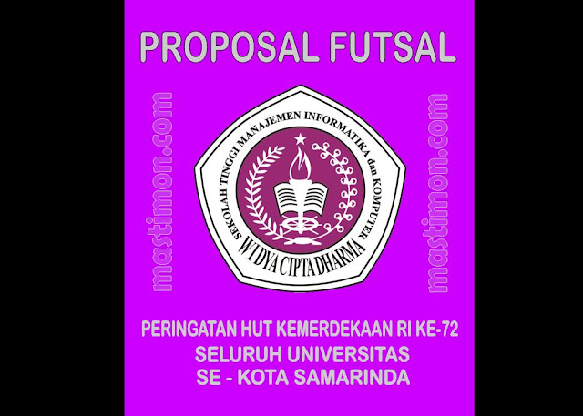 Contoh Proposal FUTSAL untuk mengadakan sebuah Turnamen 