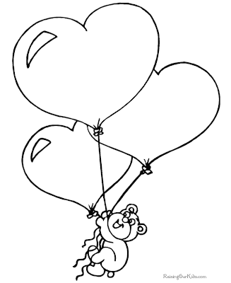 Heart Coloring Pages on Hearts Coloring Pages Valentine Coloring Pages