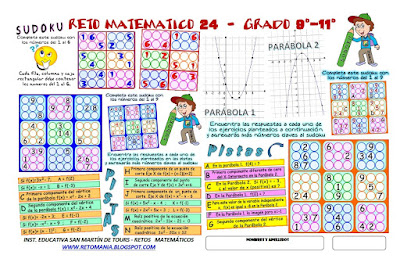 Sudoku, Juego de números, Juegos para pensar, Juegos para estudiantes, Juegos de lógica, Desafíos matemáticos, Problemas matemáticos, Retos matemáticos, 